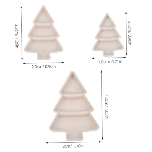 ibasenice 3 Stück Teiliges Miniatur-Weihnachtsbaum-Teller- Kleine Puppenhaus-geschirrplatten Realistische Miniatur-desserttabletts aus Hochwertigem Material Leicht und Vielseitig für ibasenice 3 Stück Teiliges Miniatur-Weihnachtsbaum-Teller- Kleine Puppenhaus-geschirrplatten Realistische Miniatur-desserttabletts aus Hochwertigem Material Leicht und Vielseitig für von ibasenice
