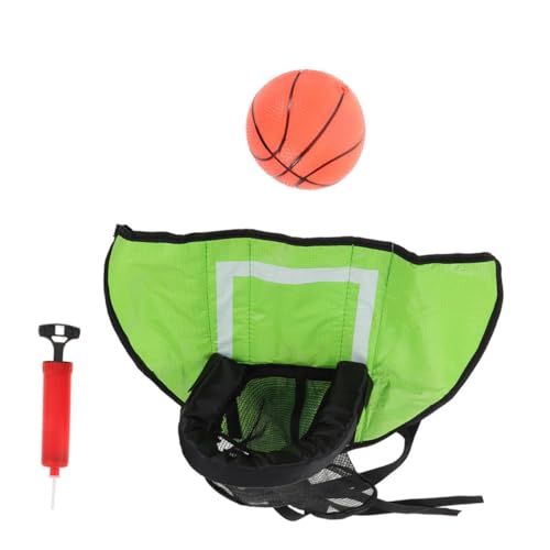 ibasenice 3 Stück Trampolin Basketballkorb mit Mini Ball und Pumpe Outdoor Basketballspiel für Einfache Montage Fördert Koordination und im Garten von ibasenice
