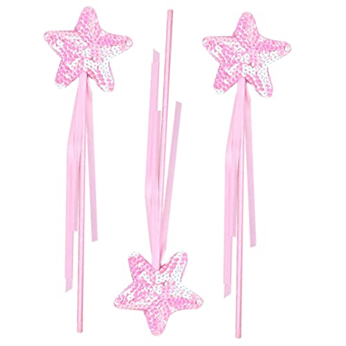 ibasenice 3 Stück Zauberstab Ballettröckchen Feenhaftes Sterne-gastgeschenke Feenhafte Partybevorzugung Bausatz Dekorationen Röhren Funkeln Zauberstäbe Schleife Rosa Plastik ibasenice 3 Stück Zauberstab Ballettröckchen Feenhaftes Sterne-gastgeschenke Feenhafte Partybevorzugung Bausatz Dekorationen Röhren Funkeln Zauberstäbe Schleife Rosa Plastik von ibasenice