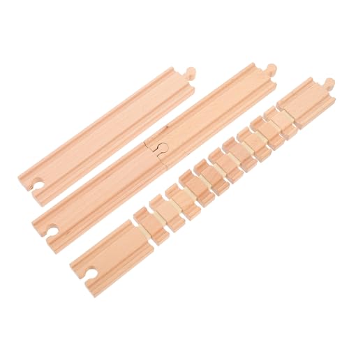 ibasenice 3 Stücke Gleisbausteine Bahngleisblöcke Eisenbahngleise Gleisanlagen Zubehör Für Den Bahnausbau Gleise Der Zugszene Schienen Kinderspielzeug Gleisspielzeug Gleiszubehör Beige Holz ibasenice 3 Stücke Gleisbausteine Bahngleisblöcke Eisenbahngleise Gleisanlagen Zubehör Für Den Bahnausbau Gleise Der Zugszene Schienen Kinderspielzeug Gleisspielzeug Gleiszubehör Beige Holz von ibasenice