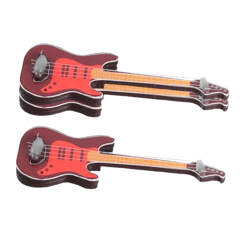 ibasenice 3 Stücke Miniaturgitarre Realistische Gitarre für Puppenhäuser und Dekoration Musiker und Fotografie Requisiten Kunststoff Verschiedene Modelle ibasenice 3 Stücke Miniaturgitarre Realistische Gitarre für Puppenhäuser und Dekoration Musiker und Fotografie Requisiten Kunststoff Verschiedene Modelle von ibasenice