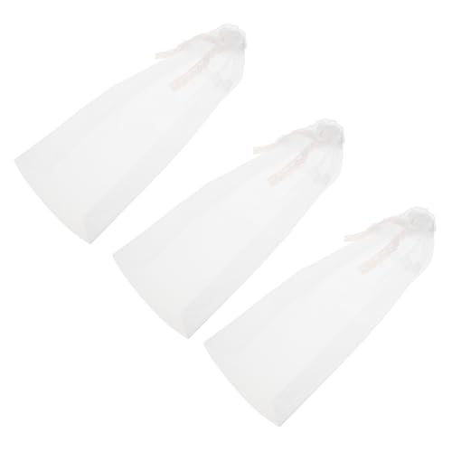 ibasenice 3 Stücke Teiliges Puppen Brautschleier Feiner Spitzen-Schleier Leichtes Miniatur Hochzeitszubehör für Puppenkostüme Detailreiche Kopfbedeckung für Kreative Spiel Fotomotive ibasenice 3 Stücke Teiliges Puppen Brautschleier Feiner Spitzen-Schleier Leichtes Miniatur Hochzeitszubehör für Puppenkostüme Detailreiche Kopfbedeckung für Kreative Spiel Fotomotive von ibasenice