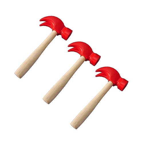 ibasenice 3 Stücke simulierter Kleiner Holzhammer Werkzeuggürtel für kinderbeschäftigung Werkzeug für holzhammer selber Machen Simulation Kleiner Hammer hölzern rot ibasenice 3 Stücke simulierter Kleiner Holzhammer Werkzeuggürtel für kinderbeschäftigung Werkzeug für holzhammer selber Machen Simulation Kleiner Hammer hölzern rot von ibasenice