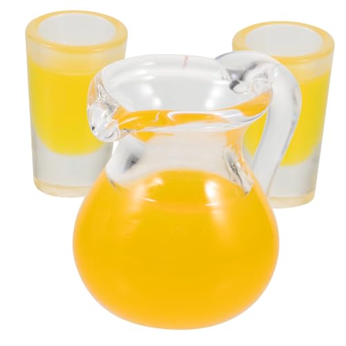 ibasenice Miniatur Puppenhaus Mini Tasse Wasserkocher Set Miniatur Küche Set Mini Gläser ibasenice Miniatur Puppenhaus Mini Tasse Wasserkocher Set Miniatur Küche Set Mini Gläser von ibasenice