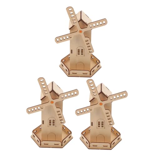 ibasenice Stem-lernset – Solar-windmühlenmodell Aus Holz Lernspielzeug Für Kinder Perfektes Für Jungen Und Mädchen ibasenice Stem-lernset – Solar-windmühlenmodell Aus Holz Lernspielzeug Für Kinder Perfektes Für Jungen Und Mädchen von ibasenice