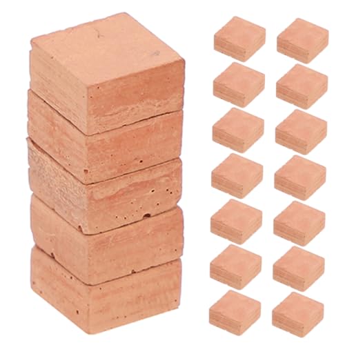ibasenice 30 Stück DIY Miniaturziegel Rote Miniaturbausteine für Kreative Projekte Realistische Landschaftsdekoration Zubehörteile für Sandtisch Miniaturhaus und Bastelarbeiten ibasenice 30 Stück DIY Miniaturziegel Rote Miniaturbausteine für Kreative Projekte Realistische Landschaftsdekoration Zubehörteile für Sandtisch Miniaturhaus und Bastelarbeiten von ibasenice