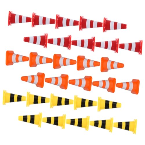 ibasenice 30 Stück Mini Verkehrsschilder Teiliges DIY für Verkehrskegel Rot Gelb und Orange Pädagogisches Lernspielzeug zur Verkehrserziehung und Simulation von Verkehrssituationen ibasenice 30 Stück Mini Verkehrsschilder Teiliges DIY für Verkehrskegel Rot Gelb und Orange Pädagogisches Lernspielzeug zur Verkehrserziehung und Simulation von Verkehrssituationen von ibasenice