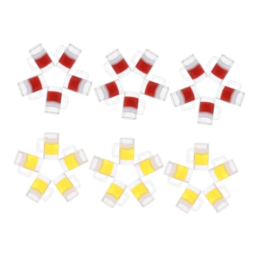 ibasenice 30 Stück Teiliges Miniatur Bierglas aus Robustem Harz Realistische Kleine Cocktailgläser und Puppenhaus Bierbecher für Mikro-szenen Partydekoration und Miniatur-zubehör ibasenice 30 Stück Teiliges Miniatur Bierglas aus Robustem Harz Realistische Kleine Cocktailgläser und Puppenhaus Bierbecher für Mikro-szenen Partydekoration und Miniatur-zubehör von ibasenice