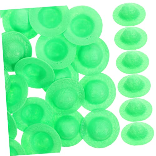 ibasenice 30 Stück Teiliges Miniatur Hüte Mini Jazz Hüte aus Hochwertigem Material Langlebig und Formstabil für DIY Bastelprojekte Puppendekoration Kleidung und Kreative Accessoires von ibasenice