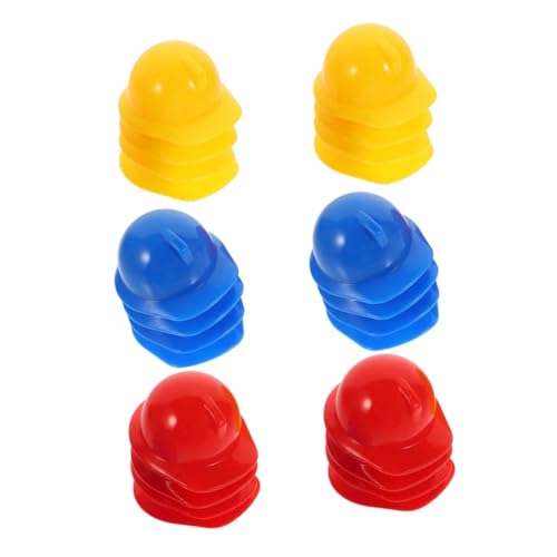 ibasenice 30 Stück Teiliges Miniatur sicherheitshelme für Puppen Bunte Kunststoff Bauhelme in Rot Blau Gelb Robust und Glatt als Puppenzubehör und Partydekoration ibasenice 30 Stück Teiliges Miniatur sicherheitshelme für Puppen Bunte Kunststoff Bauhelme in Rot Blau Gelb Robust und Glatt als Puppenzubehör und Partydekoration von ibasenice