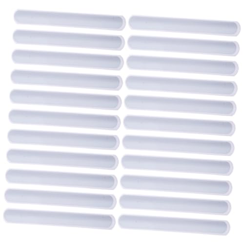 ibasenice 30 Stück Teiliges Weißes DIY Slap Armband Sichere Glatte Oberfläche Leichtes Langlebiges Schnapparmband für Partys Kindergeburtstage Kostüm und Schulfeiern Einfach zu Bemalen und von ibasenice