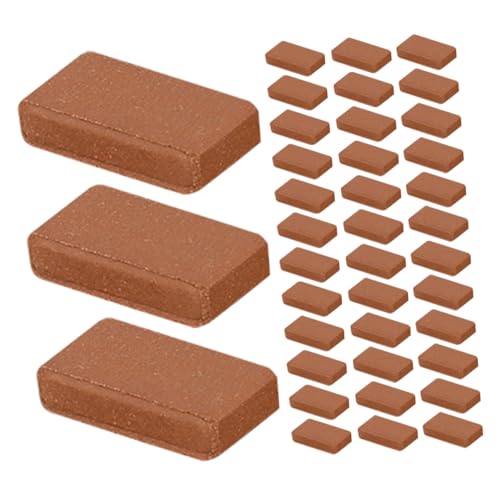 ibasenice 300 Stück Maßstab Realistische Miniatursteine für Puppenhaus Garten Landschaft DIY Basteln Zubehör von ibasenice