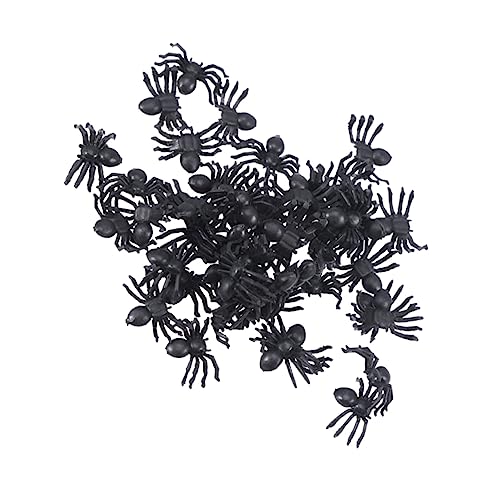 ibasenice 300 Stück Spinne Klein Gefälschtes Halloween- Party Streich Realistisch Dekorationen Black ibasenice 300 Stück Spinne Klein Gefälschtes Halloween- Party Streich Realistisch Dekorationen Black von ibasenice