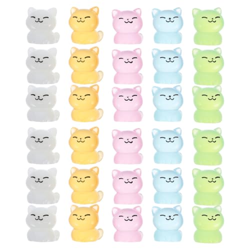 ibasenice 30pcs Glow in the Dark Mini Resin Cat Black Cat Ornaments Kitten Statue Kitten Models Miniature Cats Tiny Cats Luminous Cat Statues Cat Figure Cat Decor Mini Cat Animals Figures ibasenice 30pcs Glow in the Dark Mini Resin Cat Black Cat Ornaments Kitten Statue Kitten Models Miniature Cats Tiny Cats Luminous Cat Statues Cat Figure Cat Decor Mini Cat Animals Figures von ibasenice