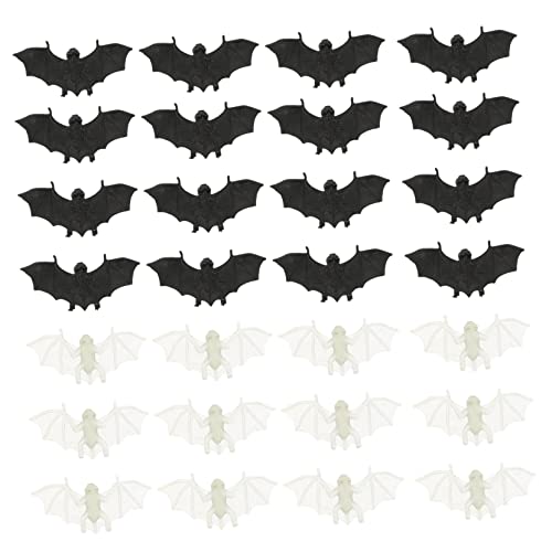 ibasenice 30st Fledermaus- Fledermäuse Fledermaus-Ornament Halloween- Bausatz Halloween-süßigkeiten-Eimer Aufkleber Fußabtreter Fledermaus Lustig Plüsch Plastik ibasenice 30st Fledermaus- Fledermäuse Fledermaus-Ornament Halloween- Bausatz Halloween-süßigkeiten-Eimer Aufkleber Fußabtreter Fledermaus Lustig Plüsch Plastik von ibasenice
