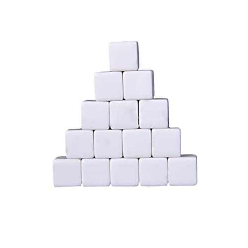 ibasenice 30st Leeres Würfelspielzeug Leere Würfel Acrylwürfel Lustige DIY Würfel Quadratische Blöcke Weiß ibasenice 30st Leeres Würfelspielzeug Leere Würfel Acrylwürfel Lustige DIY Würfel Quadratische Blöcke Weiß von ibasenice
