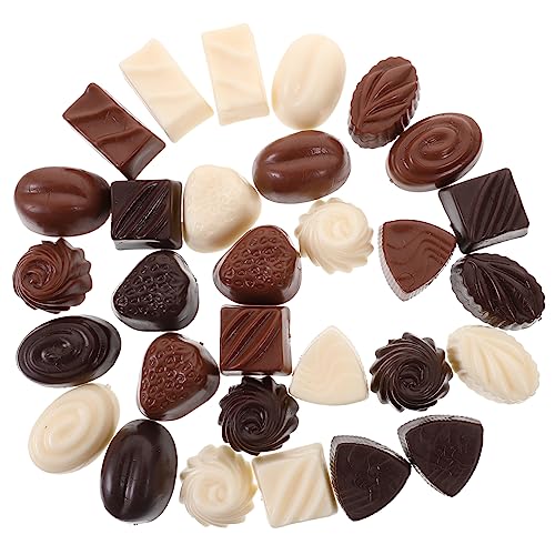 ibasenice 30st Schokoriegel Dessert Aus Künstlichen Lebensmitteln Simulierte Schokolade Gefälschte Kekse Wiederverwendbare Eiswürfel Biegbar Künstlicher Keks Miniatur-zubehör Kuchen PVC ibasenice 30st Schokoriegel Dessert Aus Künstlichen Lebensmitteln Simulierte Schokolade Gefälschte Kekse Wiederverwendbare Eiswürfel Biegbar Künstlicher Keks Miniatur-zubehör Kuchen PVC von ibasenice
