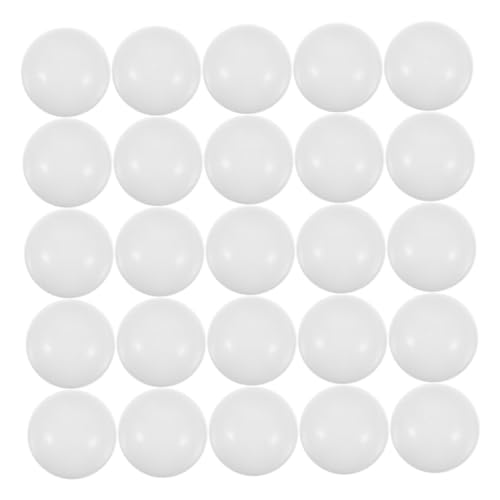 ibasenice 35 Stück Lotteriekugel Spiel Tennismaschine Ball Kapseln Für Verkaufsautomaten Netz Verlosung Von Bällen Trommelbälle Zu Verlosen Tombola Kugelstützen Aus Kunststoff PVC Weiß von ibasenice
