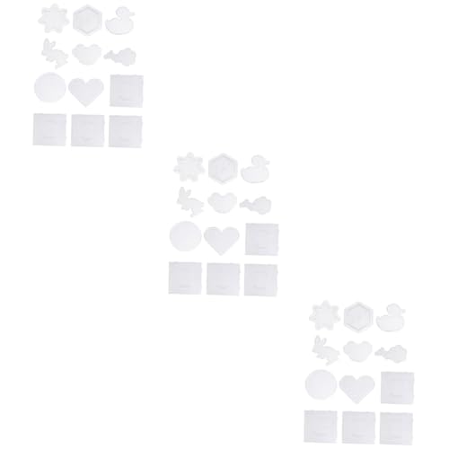 ibasenice 36 STK schmelzende perlen Handwerk DIY-Sicherung Boho-Perlen Puzzle Nebel Spielzeug für Kinder kinderspielzeug Bastelperlen zum Selbermachen Sicherungsperlen Wagen einstellen Weiß von ibasenice