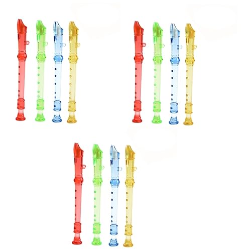 ibasenice 36 Stck Teiliges Musikinstrument Flöten Transparente Sopranflöten Lernspielzeug Rhythmus Koordination und Musikalischem Talent Farbige Flöten für Frühförderung Zufällige Farbe ibasenice 36 Stck Teiliges Musikinstrument Flöten Transparente Sopranflöten Lernspielzeug Rhythmus Koordination und Musikalischem Talent Farbige Flöten für Frühförderung Zufällige Farbe von ibasenice