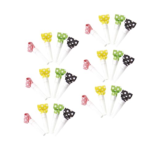 ibasenice 36stücke Bunte Pfeifen Und Tröten Party Für Mädchen Party Accessoires Für Geburtstag Halloween Hochzeiten Und Sportveranstaltungen von ibasenice