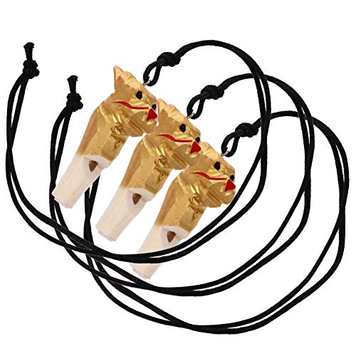 ibasenice 3St Holzgeschnitzte Tierpfeife holzspielzeug toys Tierische Pfeife Zug- musikspielzeug Tierpfeife für Tierisches Pfeifenspielzeug hölzern Golden ibasenice 3St Holzgeschnitzte Tierpfeife holzspielzeug toys Tierische Pfeife Zug- musikspielzeug Tierpfeife für Tierisches Pfeifenspielzeug hölzern Golden von ibasenice