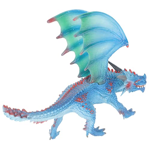 ibasenice 3st Miniaturdekoration Plastik Figur Lehrreich Simulations-Dinosaurier-Spielzeug Puzzle-Spielzeug Gehirn Junge Dinosaurierspielzeug Zur Dekoration Mini-dekor Kind Fest Smaug PVC von ibasenice