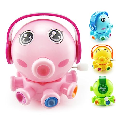 ibasenice Niedliches Babyspielzeug 3 Stück Mini-oktopus Lernspielzeug Kettenrotation Und Lichtecht Hand-Auge-koordination Für Kinder Kreatives Und Kompaktes Design Zufällige Farbe von ibasenice