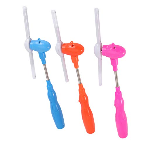 ibasenice 3St Musikspielzeug-Stick interaktives kinderspielzeug Jungs boytoy hühner klebt leichtes Stift zappeln Leuchtstab Glänzendes Musikspielzeug von ibasenice
