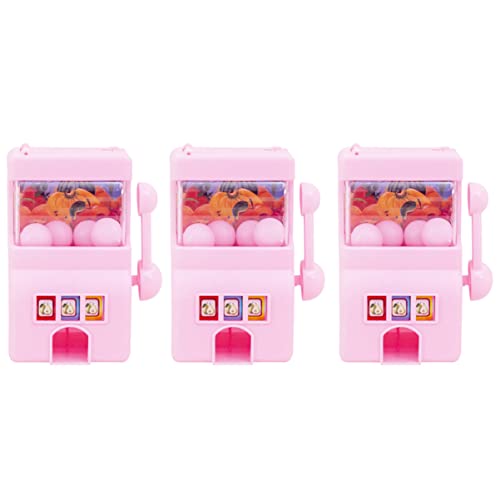 ibasenice 3St Partyspielzeug für kinderspielzeug hühner kinderknallzeug spielsachen Desktop-Lotteriemaschinen- Mini-Spielautomat Plastik von ibasenice