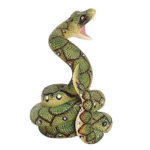 ibasenice 3St gefälschte Schlangen falsche Schlange Geschenk für Kinder Funny Snake Reptilien Spielzeug Modelle Kinderspielzeug gefälschtes Schlangendekor Simulation Schlangendekor Serpentin von ibasenice