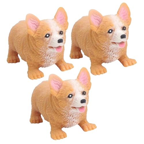 ibasenice 3St zum Stressabbau für kinderspielzeug Leichtgewichtiges mini Toys Fun Toy Anti-Stress Stressbälle für Gastgeschenke für Hunde Ball dehnen von ibasenice