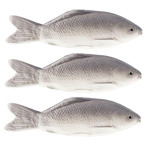 ibasenice 3Stücke Künstliche Fische Für Lebensechte Simulation Fische Pädagogisches Und Dekoration Für Aquarien Und Räume Für Kleine von ibasenice