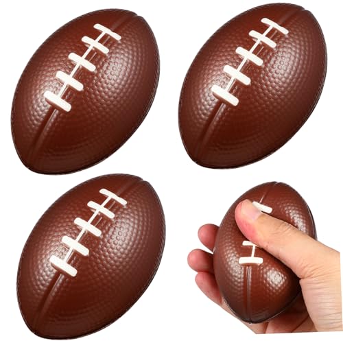 ibasenice 3Stücke Mini Sportbälle Stressbälle für PU für Stressabbau Partyspielzeug und Belohnungen Rugby ibasenice 3Stücke Mini Sportbälle Stressbälle für PU für Stressabbau Partyspielzeug und Belohnungen Rugby von ibasenice
