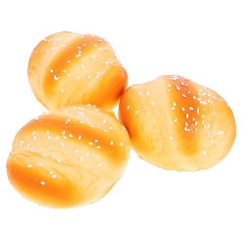 ibasenice 3stücke Teiliges Realistische Künstliche Backwaren Simulation Brot Dekoration Für Fotografie Kinderzimmer Und Bäckereien Als Slow Toy von ibasenice