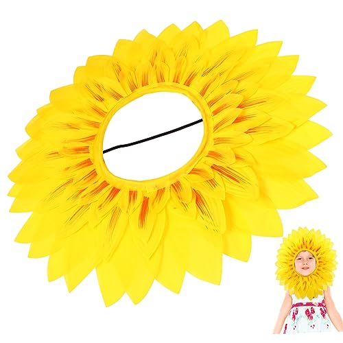 ibasenice 3st Gelbe Haarzusätze Sportliche Stirnbänder Baby-mädchen-stirnband Baby-mädchen-outfits Cosplay-zubehör Hippie-blumenkrone Blumenkostüm Für Erwachsene Partybedarf Kind Pflanze von ibasenice