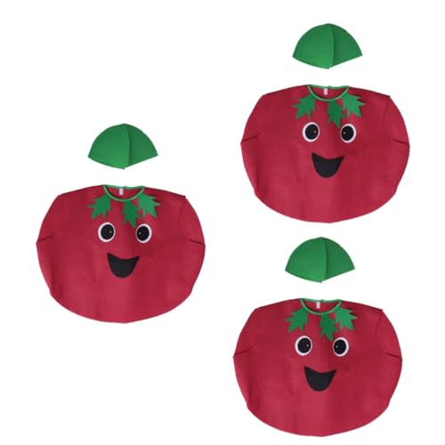 ibasenice 3st Kostüme Für Bühnenauftritte Kind Passen Tomate von ibasenice