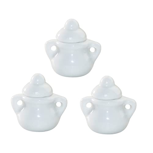 ibasenice 3-teilige Mini-zuckerdose Aus Keramik Für Die Puppenhausdekoration Ideal Zum Spielen Für Kinder Und Als Miniatur-wohnaccessoires ibasenice 3-teilige Mini-zuckerdose Aus Keramik Für Die Puppenhausdekoration Ideal Zum Spielen Für Kinder Und Als Miniatur-wohnaccessoires von ibasenice