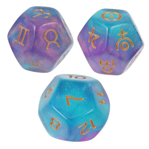 ibasenice 3st Sternbild Zahlenwürfel Requisiten Für Würfelspiele Polyedrische Würfel Mini-würfel Lustige Spielwürfel Würfel Unterhaltungszubehör Spiel-Requisiten Violett Acryl ibasenice 3st Sternbild Zahlenwürfel Requisiten Für Würfelspiele Polyedrische Würfel Mini-würfel Lustige Spielwürfel Würfel Unterhaltungszubehör Spiel-Requisiten Violett Acryl von ibasenice