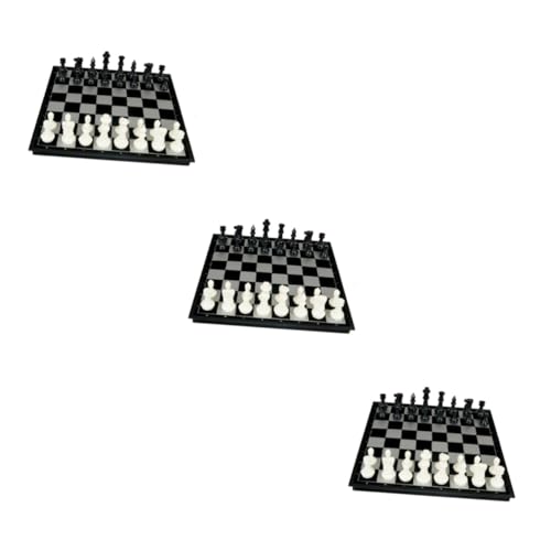 ibasenice 3st Tragbares Schach Kind Magnettafel Magnetisch von ibasenice