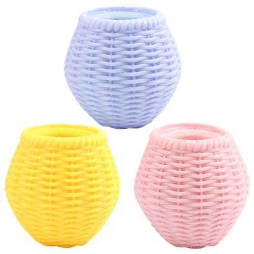 ibasenice 3st Zum Stressabbau Party Gefälligkeiten Kleine Quetschspielzeuge Neuheit Squeeze- Lustige Stressspielzeuge Entzückendes Squeeze- Tierspielzeug Plastik von ibasenice
