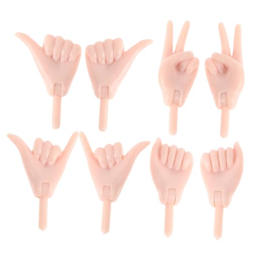 ibasenice Robustes Material Puppenhand Zubehör Spielzeug Für Puppenhaus Sammlerpuppen Hand Schaufensterpuppe von ibasenice