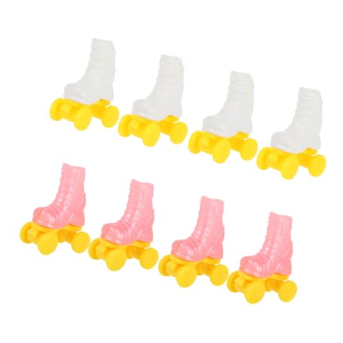 ibasenice 4 Paare Roller Skates Puppen-Skating-Werkzeug Zubehör für die Puppenherstellung Puppenhauszubehör Mini-Schuhe Puppen -Mini -Rollschuh Skate Mini-Schlittschuhmodell Plastik ibasenice 4 Paare Roller Skates Puppen-Skating-Werkzeug Zubehör für die Puppenherstellung Puppenhauszubehör Mini-Schuhe Puppen -Mini -Rollschuh Skate Mini-Schlittschuhmodell Plastik von ibasenice