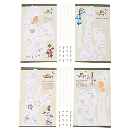 ibasenice 4 Sätze DIY-Material-Kit Kindergarten dekoringe Handwerksmaterialien Accessoires Schattenspiel DIY Freizeitspielzeug für farbige Schattenspielmaterialien Papier ibasenice 4 Sätze DIY-Material-Kit Kindergarten dekoringe Handwerksmaterialien Accessoires Schattenspiel DIY Freizeitspielzeug für farbige Schattenspielmaterialien Papier von ibasenice
