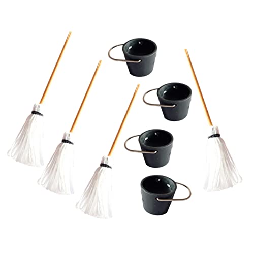 ibasenice 4 Sätze Eimer-mop-Modell Mini-Eimer Mini-reinigungsspielzeug Süße Mülleimer Für Schlafzimmer Blinken Mini-reinigungswerkzeuge Künstlich Putzen Eisen ibasenice 4 Sätze Eimer-mop-Modell Mini-Eimer Mini-reinigungsspielzeug Süße Mülleimer Für Schlafzimmer Blinken Mini-reinigungswerkzeuge Künstlich Putzen Eisen von ibasenice