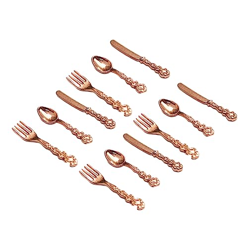 ibasenice 4 Sätze Mini-Besteck für kinderspielzeug Geschirr tischdeko esstisch puppenhauszubehör Mini-Geschirr Sammlerstück Desktop-Herzstück Legierung Rose Gold ibasenice 4 Sätze Mini-Besteck für kinderspielzeug Geschirr tischdeko esstisch puppenhauszubehör Mini-Geschirr Sammlerstück Desktop-Herzstück Legierung Rose Gold von ibasenice