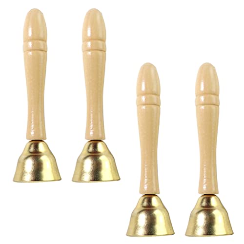 ibasenice 4 Stücke Holz Glocke Spielzeug Glocke Kinder Pädagogisches Musical Lernen Spielzeug ibasenice 4 Stücke Holz Glocke Spielzeug Glocke Kinder Pädagogisches Musical Lernen Spielzeug von ibasenice