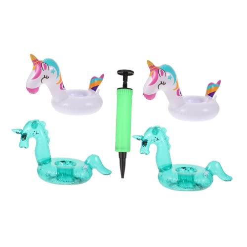 ibasenice 4 Stück Aufblasbarer Getränkehalter Doppelt Jumbo Ponton Schwimmbad Wasserspielzeug Partytassenteller Einzigartige Getränkehalter Becherhalter Für Partys PVC Wiederverwendbar ibasenice 4 Stück Aufblasbarer Getränkehalter Doppelt Jumbo Ponton Schwimmbad Wasserspielzeug Partytassenteller Einzigartige Getränkehalter Becherhalter Für Partys PVC Wiederverwendbar von ibasenice