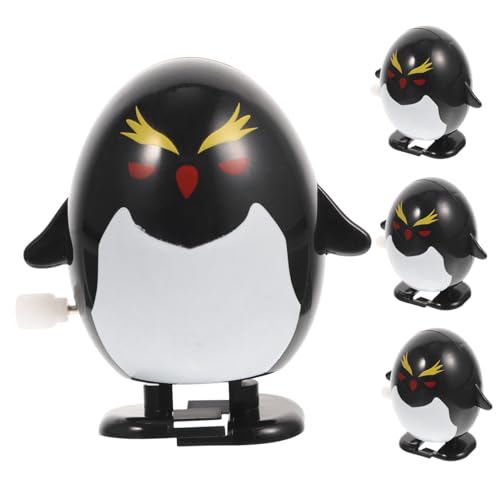 ibasenice 4 Stück Aufziehspielzeug Pinguin Mini Wind Up Toys für Tischspielzeug Lustige Federmechanik Figuren als Mitgebsel Kindergeburtstag Geschenkspaß von ibasenice