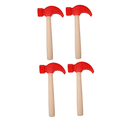 ibasenice 4 Stück Dummy Hammer Kinderspielzeug Werkzeuge Für Für Kleinkinder Kinderwerkzeuge Mini Frühpädagogisches Intelligenzspielzeug Hammer Frühpädagogisches Kinderhammer von ibasenice